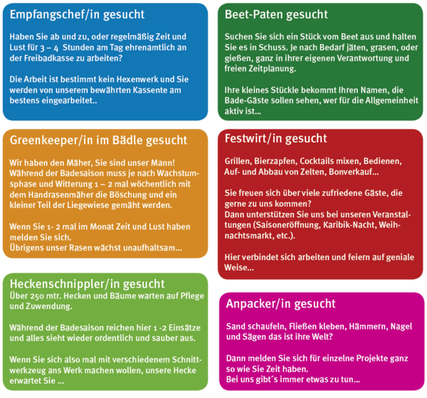 Stellenanzeige